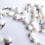 Vintage Natural Stone Beaded Rosary Image 4