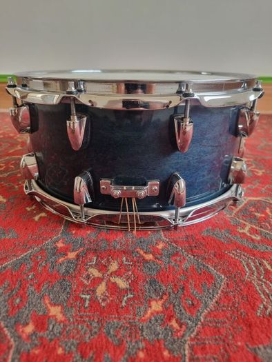 Yamaha Maple Custom Absolute Sea Blue ASD0106 Snare Drum 14 x 6.5