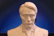 3D Printed Mad Mikkelsen as Dr. Hannibal Lecter