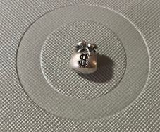 Pandora money bag-like new