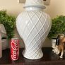 Paul Costello white ceramic Urn Image 2