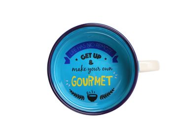 Retro Blue Soup Mug Stonamel 360ml