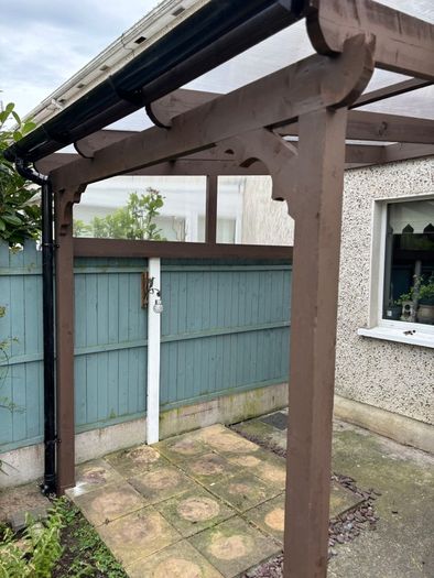 building pergola ,extension, side entry