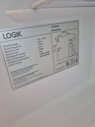 Logik Ltt68s23 Mini Fridge