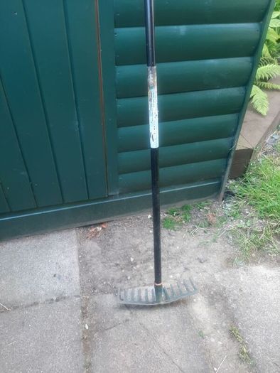 Garden rake,