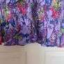 Women's Purple Floral Blouse Cami Image 3