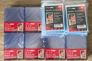 8x Packs of Ultra Pro Top Loaders and 4x Packs of Penny Sleeves Brand New Sealed Pokemon TCG