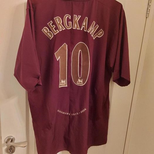 Berkamp #10 Vintage 2006 Home Football Shirt