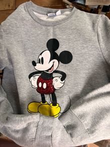 Grey Mickey sweatshirt SX