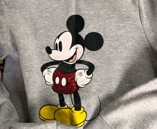 Grey Mickey sweatshirt SX