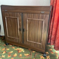 Vintage Philips Hostess Heated Trolley Retro Serving Cabinet on Wheels