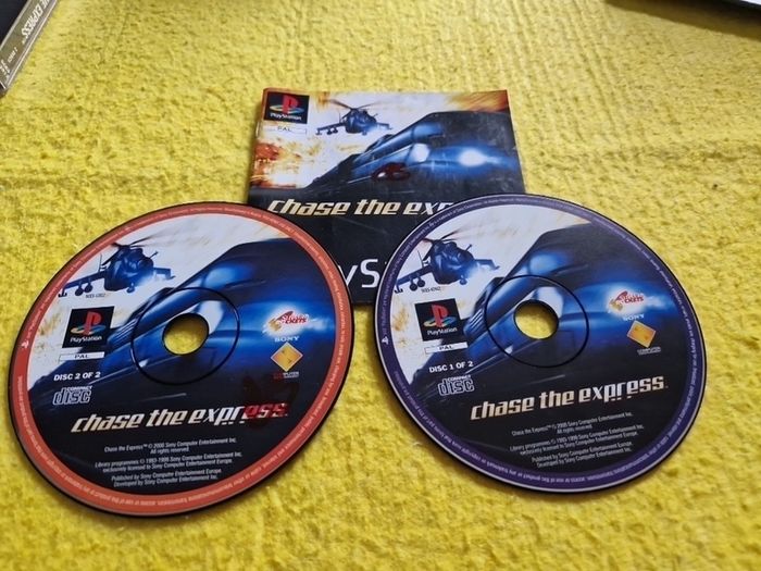 Chase the express PlayStation1 Ps1 PlayStation2 Ps2 games Original