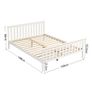 Solid Wood Bed Frame (King-size) Image 2