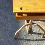 vintage kids school table Image 6