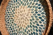 Large Ratan Round Tray