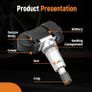 BMW TPMS Wheel Sensor. Image 4