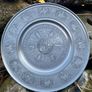 Vintage Biblical pewter wall plaque Image 3