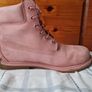 Timberland premium boots Size 7 eu 41 pink suade In excellent condition Image 10