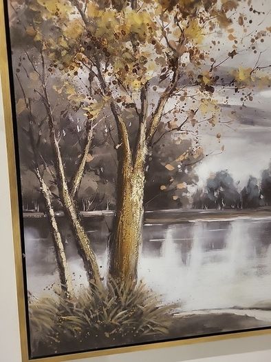 Large Framed Landscape Canvas Print