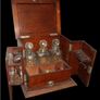Authentic Victorian Oak Tantalus & Smokers Cabinet Image 10