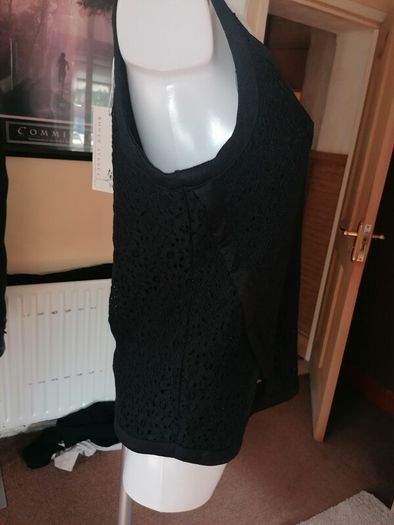 beautiful new designer black top