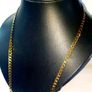 Pristine Vintage 9ct Gold Curb Chain 24ins Image 6
