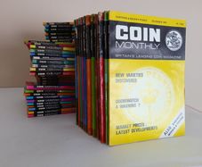 Coin Monthly: The Magazine for All Coin Collectors (43 Volumes) January, 1970 - December, 1974 (GT560)