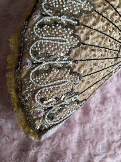 Cushion - Victorian Fan - Pink (Brown Thomas)