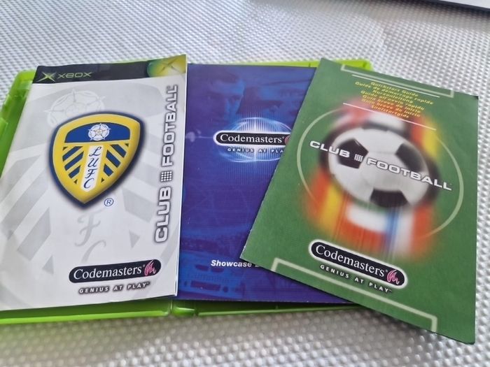 Leeds United Club Football season 2003 2004 Xbox Original Games Original
