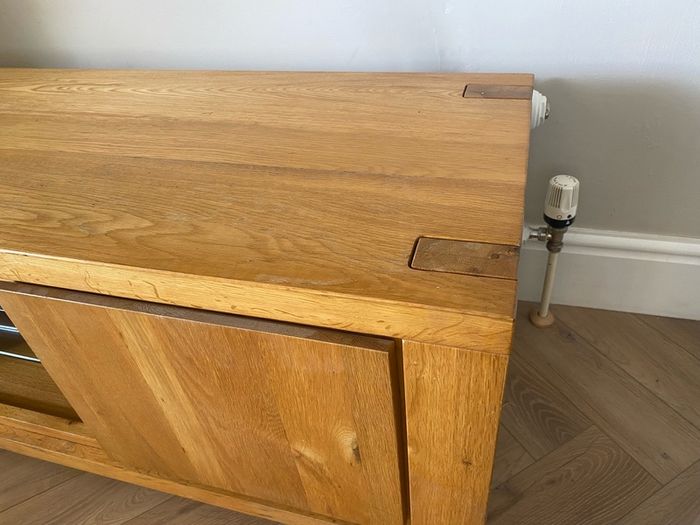 Solid Oak TV cabinet