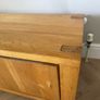 Solid Oak TV cabinet Image 2