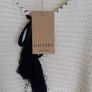 Gallery cream knitted waistcoat. Image 9