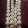 Large Vintage Majorica Pearl Necklace Image 2
