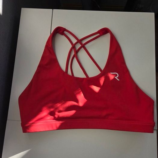 Red Sports Bra size 10