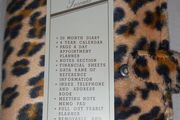 20 mth planner leopard print