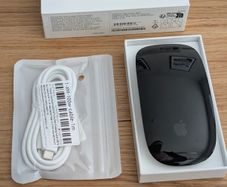 Apple Magic Mouse Black USB-C 2024 A3204 MXK63Z A Multi Touch Wireless Bluetooth Mouse