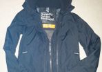 Superdry black Double  Black label size small