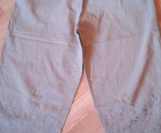light green " saloon" 3/4 trousers