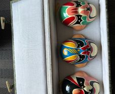 Vintage Beijing Opera Facial Make-up Clay Masks