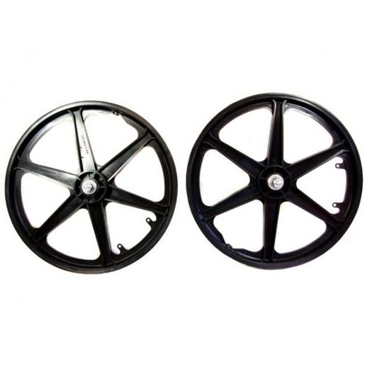 Plastic Bm Wheel Steel Hub Rear
