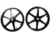 Plastic Bm Wheel Steel Hub Rear