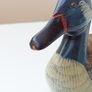 Wooden hand painted duck  height 12cm Image 5