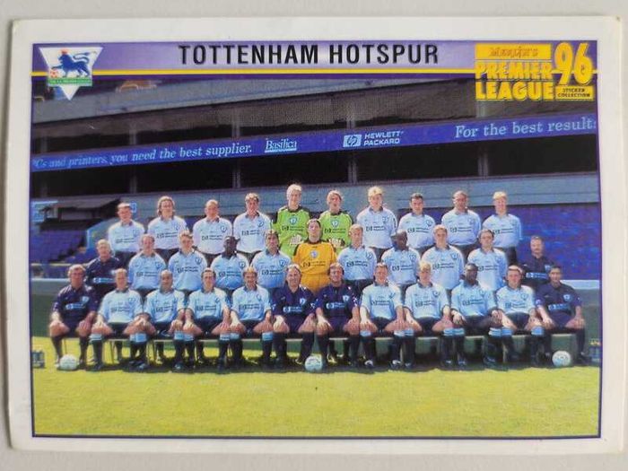 '96 Premier League - Merlin stickers