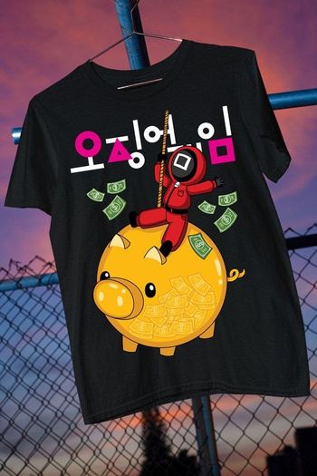 Tv series top trending show squid games juego de calamar top trending t-shirt