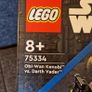 LEGO Star Wars Obi Wan Kenobi vs Darth Vader (75334) free shipping Image 4