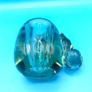 Vintage art glass candlesticks shaped like a hippopotamus Image 8