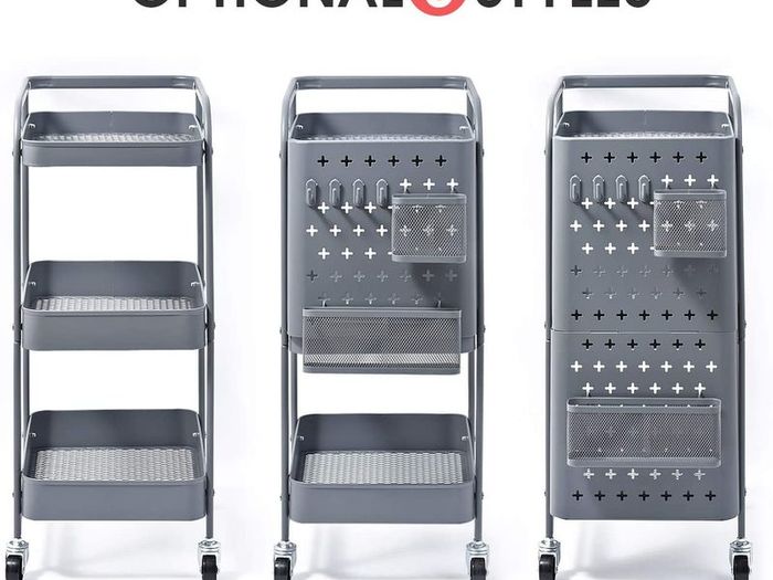 3-tier Metal Trolley - Free Delivery Nationwide