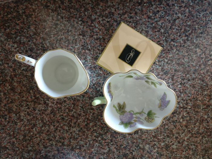Herend Porcelain Royal Garden Evict Couples Tea Set (Tea for 2)