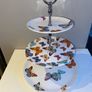 Three Tier Laura Ashley Butterfly Cake Stand Image 4
