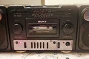 From 1993 Sony CFS 1030L Radio Cassette Recorder.